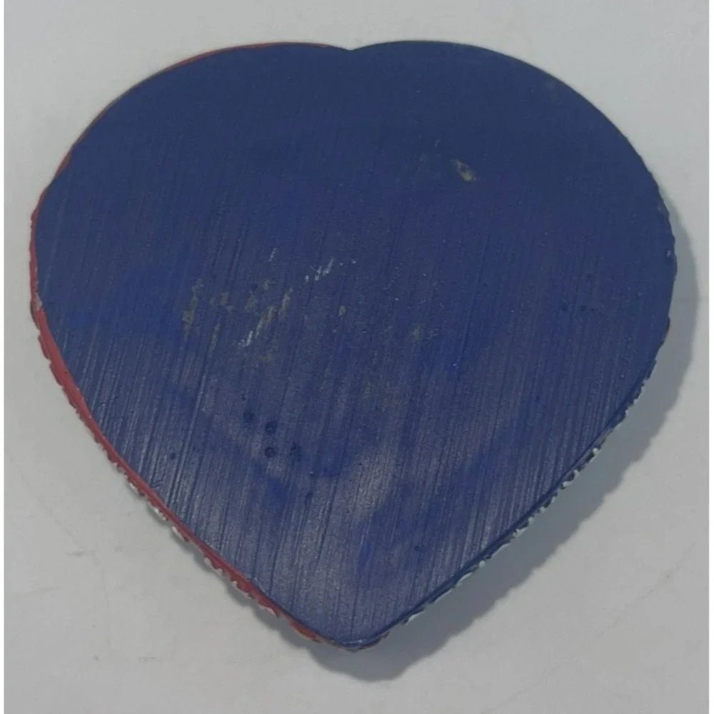 San‎ Francisco Trinket Jewelry Box Resin Colorful Heart Shaped 3